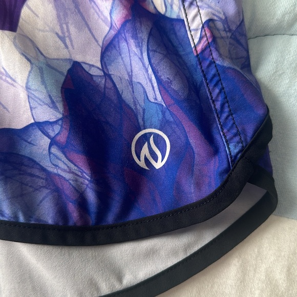 Authentic INKnBURN Women's Purple Azalea Shorts Sz 4! - Picture 2 of 5